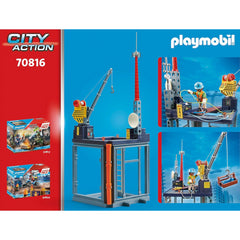 Playmobil 70816 City Action Starter Pack  Construction Site with 59pcs