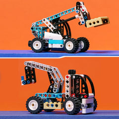 LEGO Technic 2 In 1 Telehandler Forklift to Tow Truck Toy Model 42133