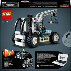 LEGO Technic 2 In 1 Telehandler Forklift to Tow Truck Toy Model 42133