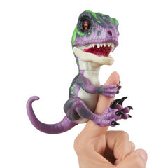 Fingerlings Untamed Raptor Purple Razor Collectible Electronic Pet Toy - Maqio