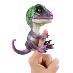 Fingerlings Untamed Raptor Purple Razor Collectible Electronic Pet Toy - Maqio