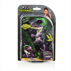 Fingerlings Untamed Raptor Purple Razor Collectible Electronic Pet Toy - Maqio