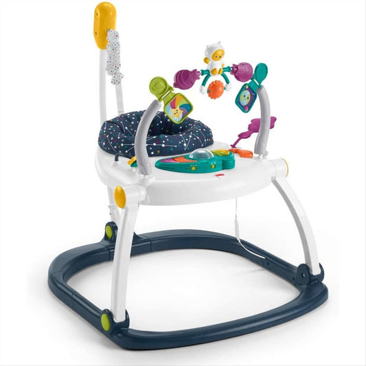 Fisher-Price Astro Kitty Spacesaver Jumperoo Music Sounds Lights