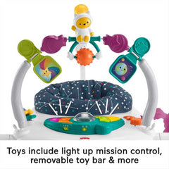 Fisher-Price Astro Kitty Spacesaver Jumperoo Music Sounds Lights