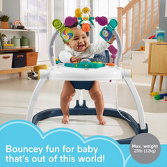 Fisher-Price Astro Kitty Spacesaver Jumperoo Music Sounds Lights