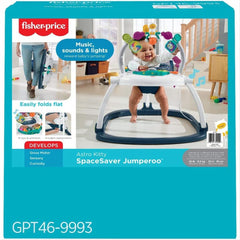 Fisher-Price Astro Kitty Spacesaver Jumperoo Music Sounds Lights
