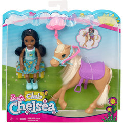 Barbie Family Pony Horse and Chelsea Doll Adventure Gift Set