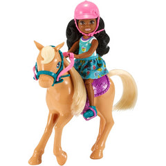Barbie Family Pony Horse and Chelsea Doll Adventure Gift Set