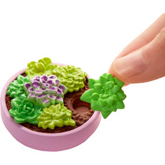 Barbie 4Pc Accessory Pack with Planter and Succulent Accessories