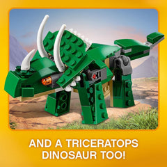 LEGO Creator 3in1 Mighty Dinosaurs Model Figure 31058