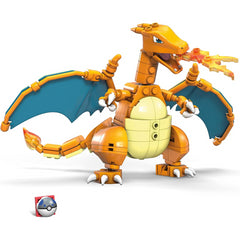 Mega Construx Pokemon 223 Bricks & Pieces 4" Tall New Toy - Charizard