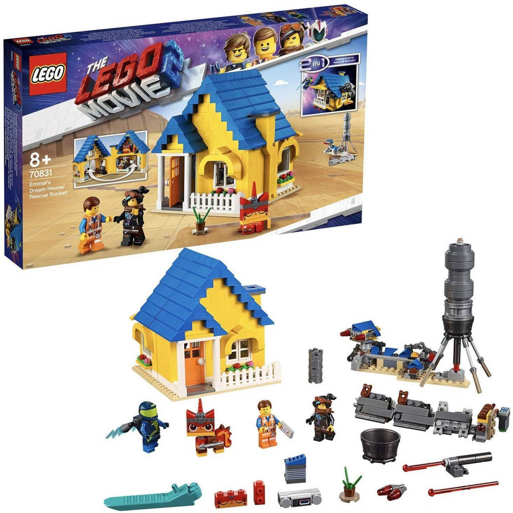 LEGO Movie 2 - 70831 Emmet's Dream House / Rescue Rocket - Maqio