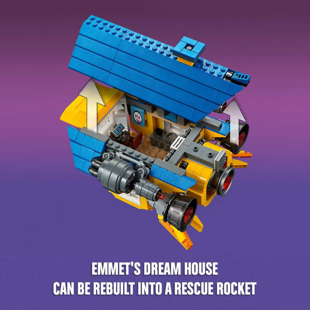 LEGO Movie 2 - 70831 Emmet's Dream House / Rescue Rocket - Maqio