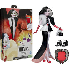 Disney Princess Disney Villains Cruella De Vil Fashion Doll and Accessories