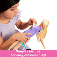 My First Barbie Cloud Dress Soft Touch Body Doll