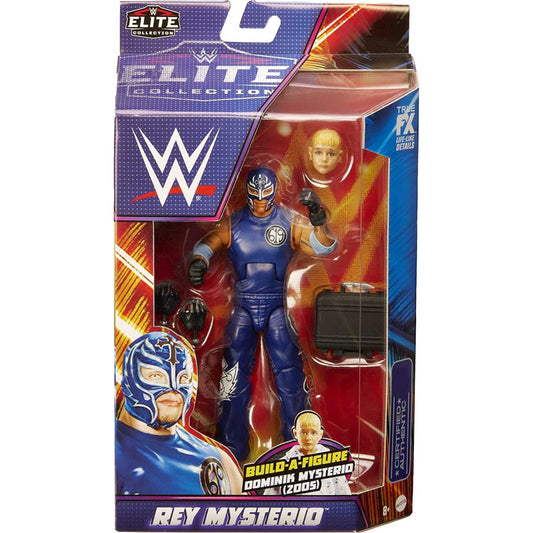 WWE Elite Collection Build-a-Figure Rey Mysterio and Dominik Mysterio Figure