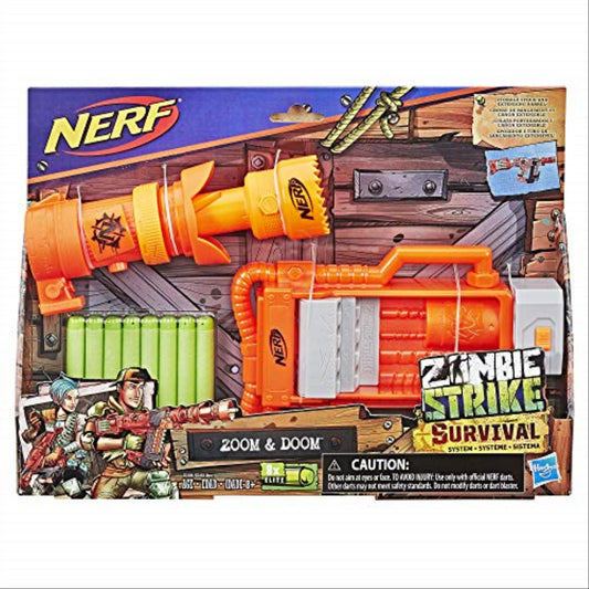 Nerf Zoom & Doom Zombie Strike Survival Combat Blaster