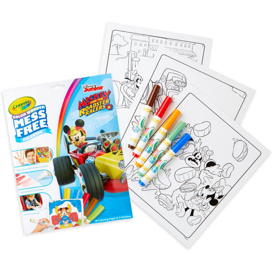 Crayola Color Wonder Mess Free Coloring Mickey and the Roadster Racers