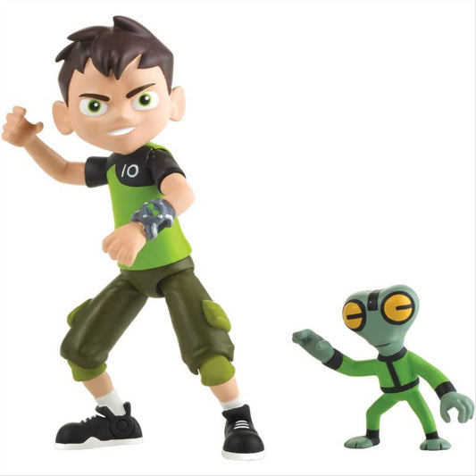 Ben 10 Action Figure - Grey Matter Twin Pack