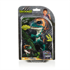 Fingerlings Untamed Raptor Turquoise Fury Collectible Electronic Pet Toy - Maqio