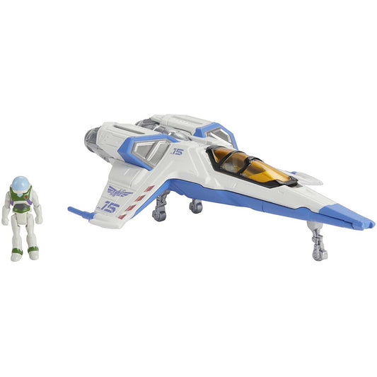 Disney Pixar Lightyear Hyperspeed Series XL-15 Spaceship and Buzz Lightyear