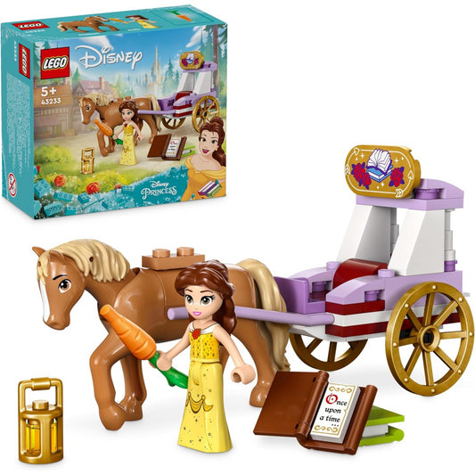 LEGO Disney Princess 43233 Belles Storytime Horse Carriage Toy & Belle