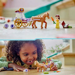 LEGO Disney Princess 43233 Belles Storytime Horse Carriage Toy & Belle