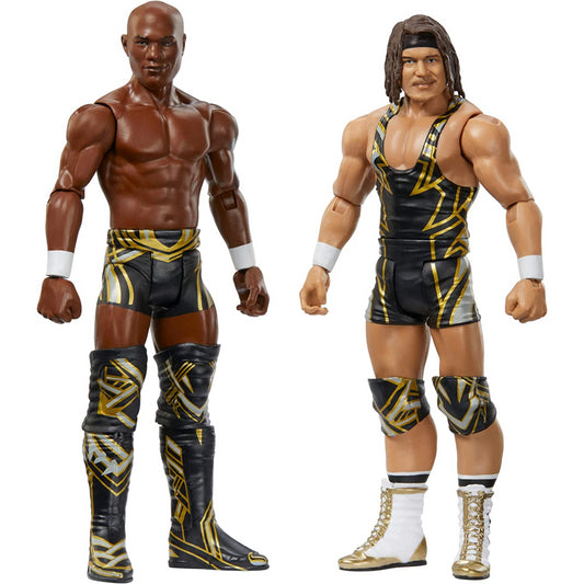 WWE Battle Pack Two 6-Inch Action Figures - Chad Gable vs Shelton Benjamin