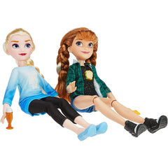 Disney Ralph Breaks the Internet Comfy Princesses: Elsa and Anna Dolls