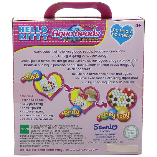 AquaBeads Mini Glitter Play Set Craft Kit 200 Beads Crafting Toy Accessory