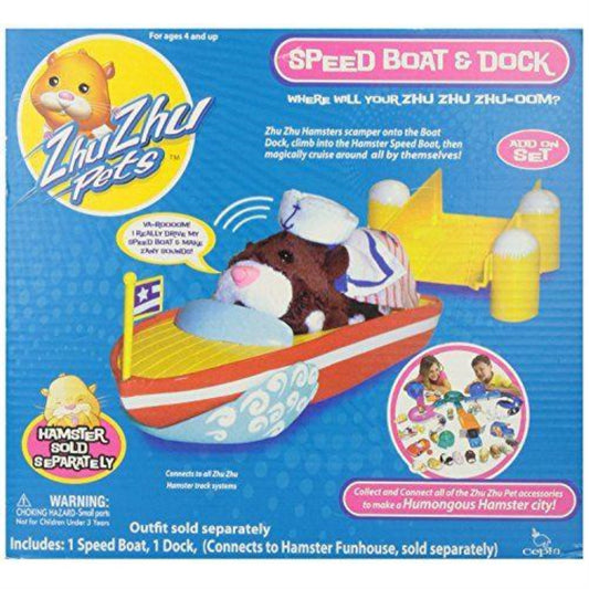 Zhu Zhu Pets Speed Boat & Dock - Maqio