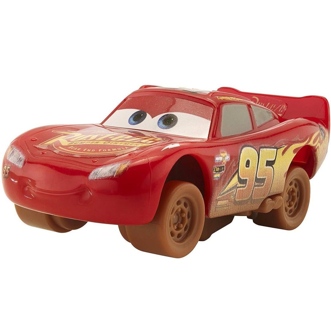 Disney DYB04 Pixar Cars 3 Crazy 8 Crashers Lightning McQueen Vehicle - Maqio