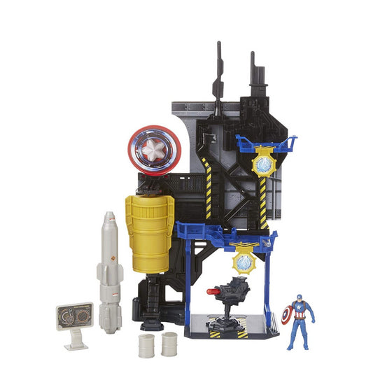 Marvel Captain America: Civil War Miniverse Playset - Captain America Bunker - Maqio