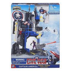 Marvel Captain America: Civil War Miniverse Playset - Captain America Bunker - Maqio