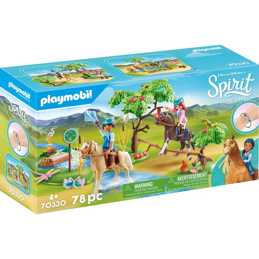 Playmobil 70330 DreamWorks Spirit River Challenge Play Figure Playset