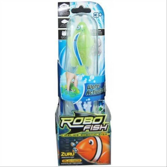 Zuru Robo Fish Water Activated Electronic Pet - Green Clown Fish