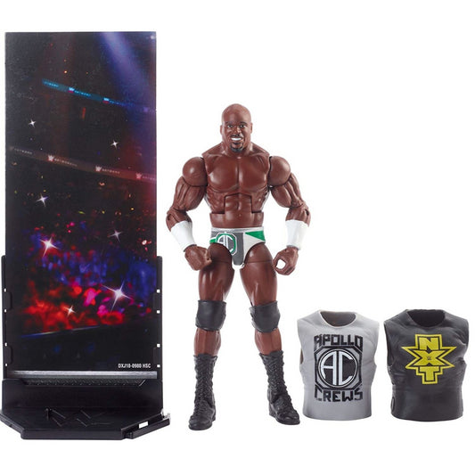 WWE Elite Collection DXJ18 Series #49 - Apollo Crews Action Figure Toy - Maqio