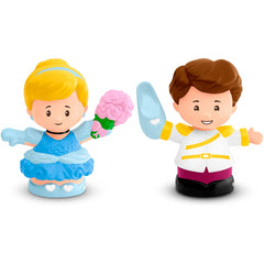 Fisher-Price Little People Disney Princess Cinderella and Prince Charming Figure