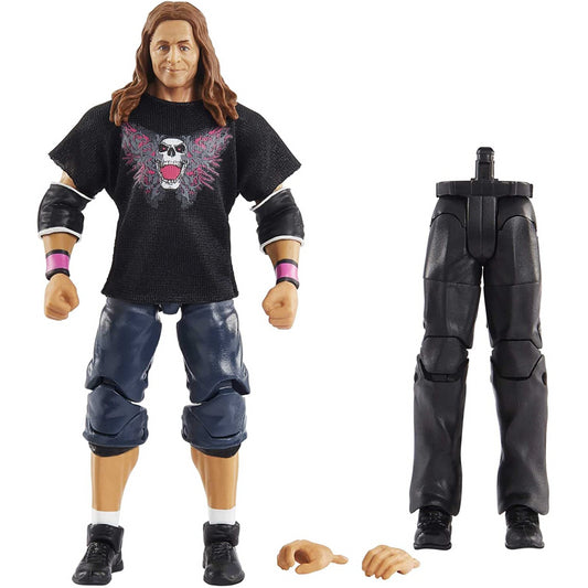 WWE WrestleMania Action Figure with entrance shirt - Bret Hit Man Hart