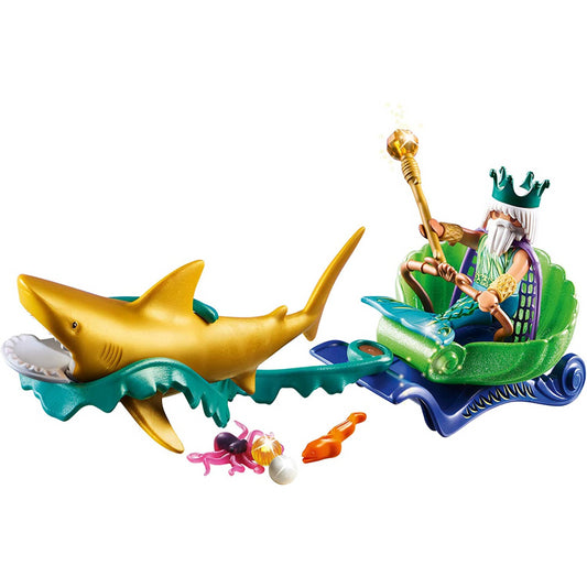 Playmobil 70097 Magic Sea King Shark Carriage Playset