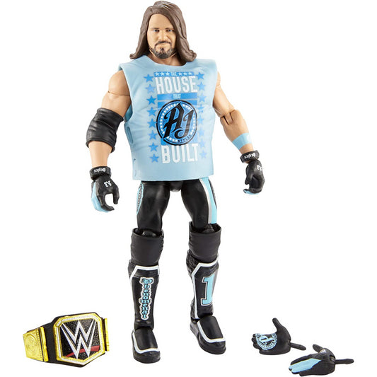 WWE Elite Figure Wrestling Series 66 Collectable Action Figure- AJ Styles