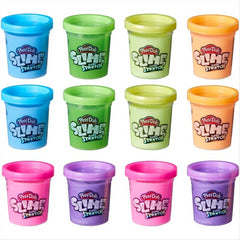 Play-Doh Slime Super Stretch Multipack of 12 Assorted Colours Non-Toxic