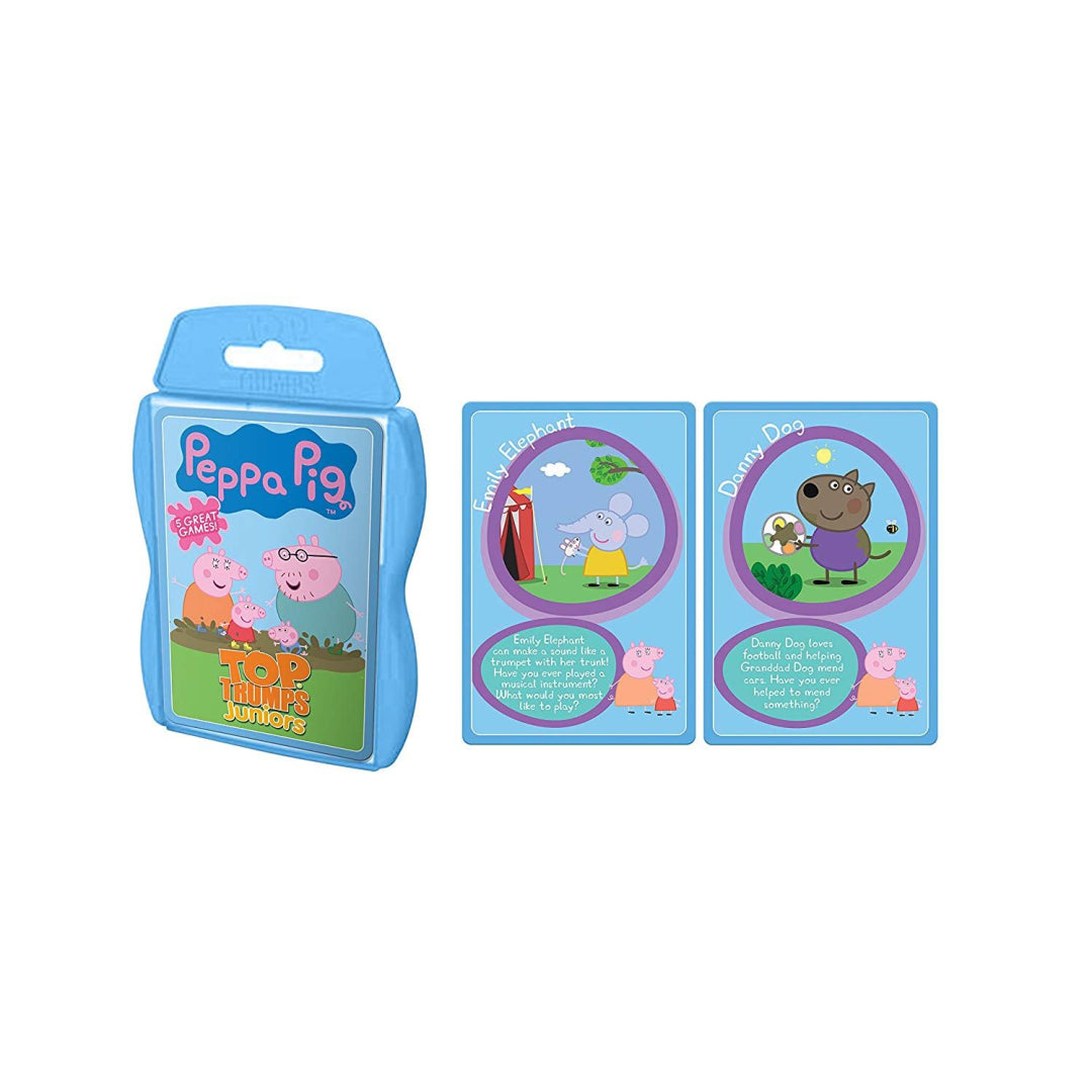 Top Trumps Peppa Pig Junior Activity Pack Card Game - Maqio