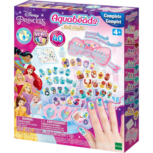 Aquabeads Nail Studio - Disney Princess 40 Creations Set