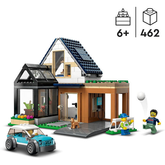 LEGO 60398 City Family House and Electric Car Set