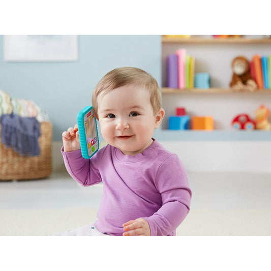 Fisher-Price Selfie Phone Baby Rattle Mirror Teething Topy Sounds for Kids