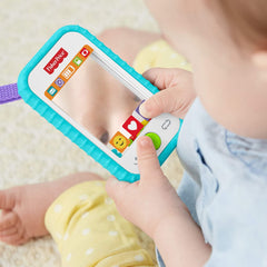 Fisher-Price Selfie Phone Baby Rattle Mirror Teething Topy Sounds for Kids