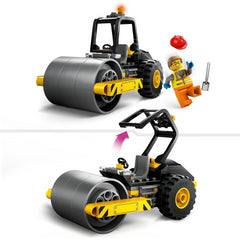 LEGO City 60401 Construction Steamroller Model Truck Building Set