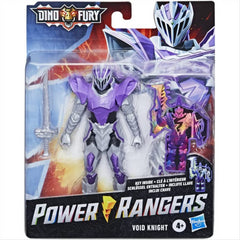 Power Rangers Dino Fury Void Knight 15cm Figure with Dino Fury Key and Accessory