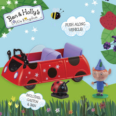 Ben & Holly Little Kingdom Elf's Red Gaston Buggy Plush Along Car